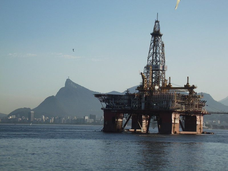 Plataforma de Petróleo na Baia de Guanabara