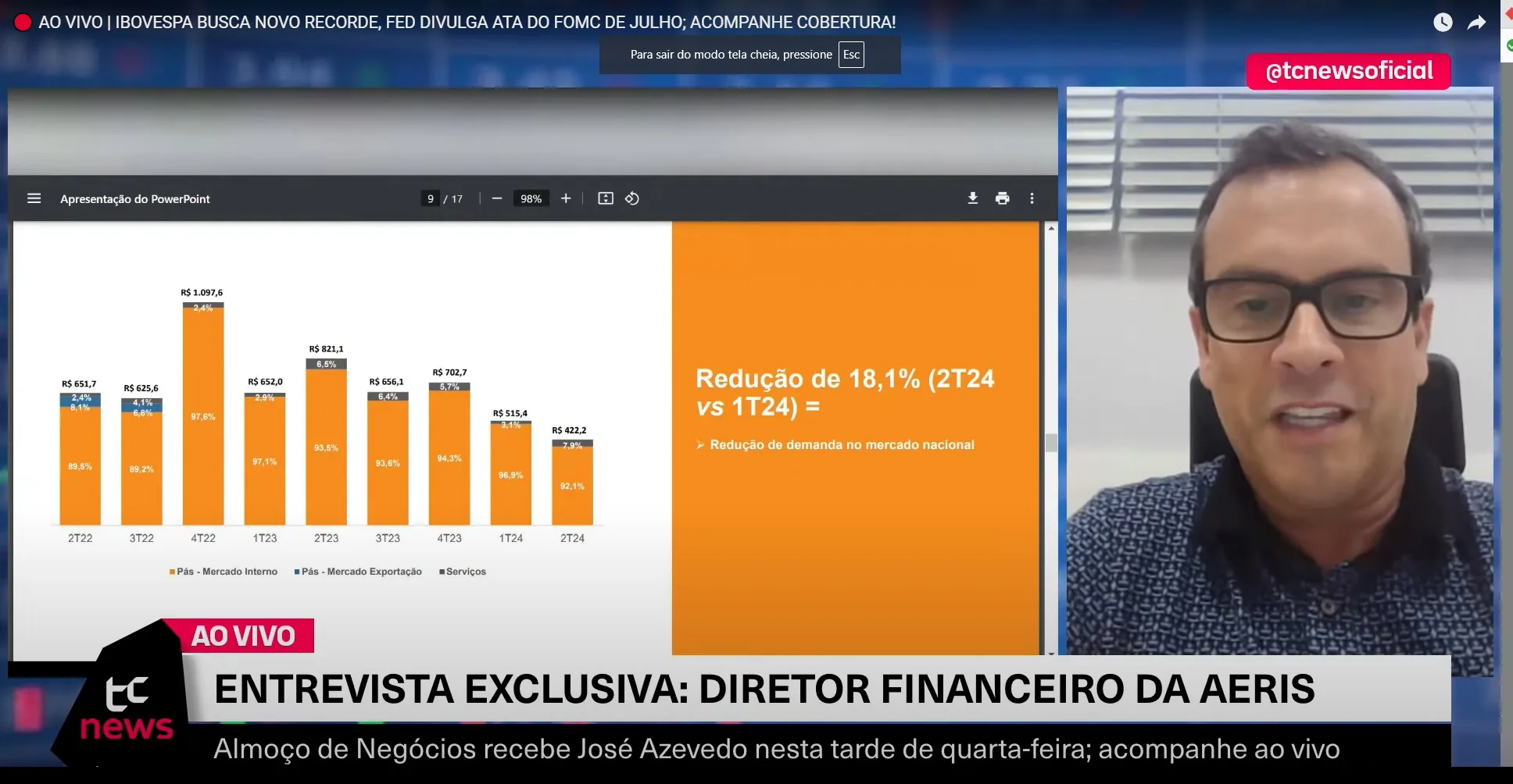 Aeris tem plano para desalavancar e alongar dívidas, diz CFO