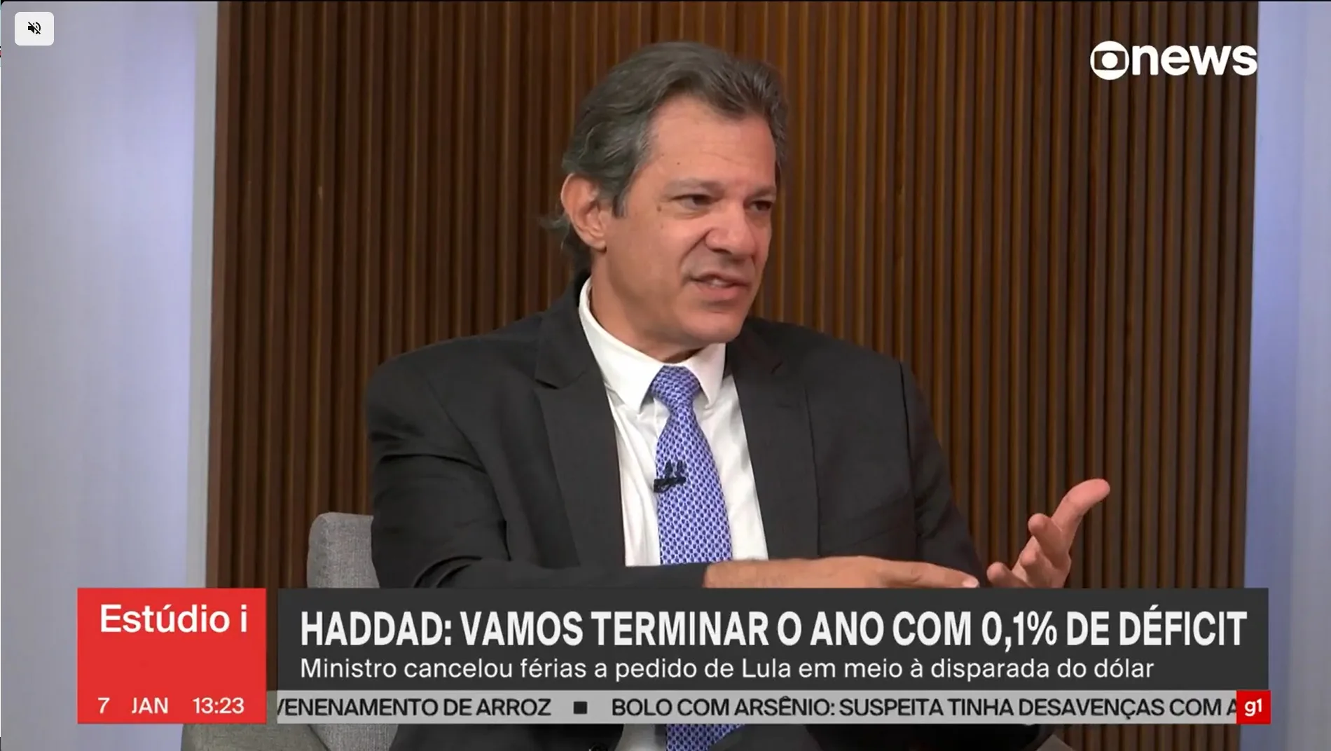 Haddad: nunca me senti desautorizado pelo presidente Lula