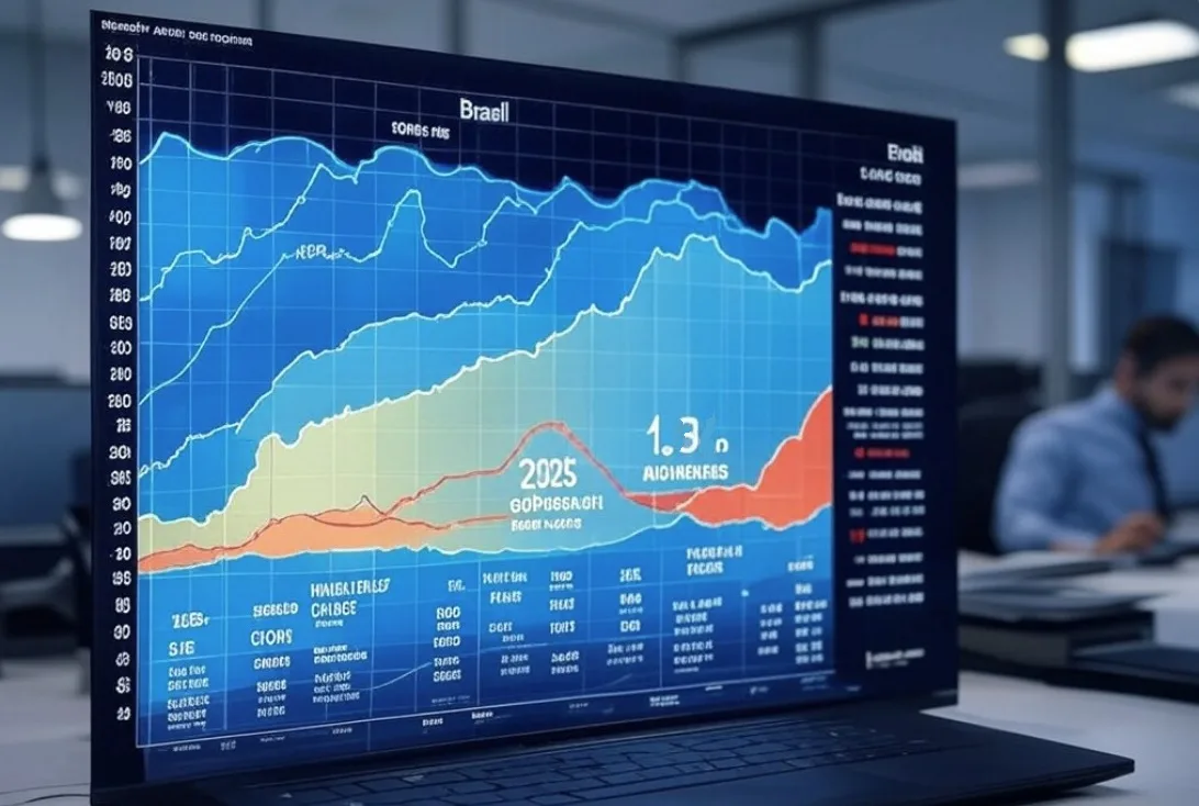 Brasil pode crescer só 1,3% em 2025 e entrar em estagflação, diz UBS-BB