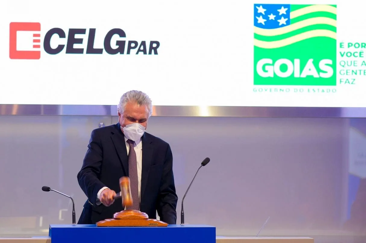Goiás avança com leilão na B3 para vender ativos de energia da CelgPar, potencial vitrine para Caiado