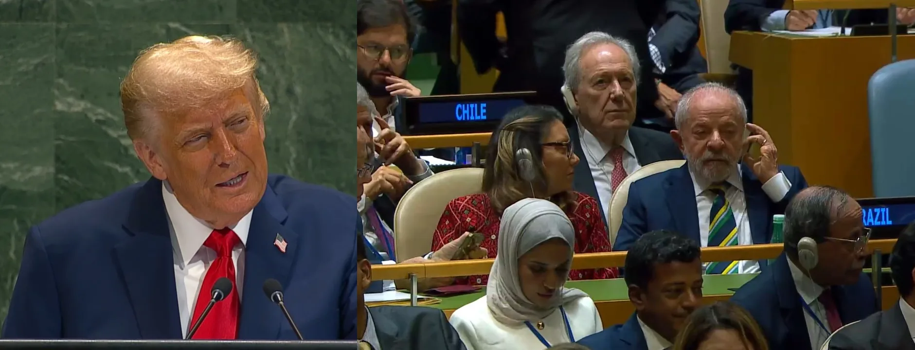 Bolsa sobe e dólar cai após Trump dizer na ONU que conversou com Lula sobre reunião na próxima semana